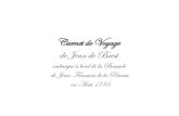 Carnet de Voyage de Jean de Brest - Carnet de Voyage de Jean de Brest embarqu£© £  bord de la Boussole