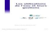 Les utilisations de l'eau et leurs gestionsuved.univ-lemans.fr/docs/Grain-2.pdf · 2. 5B. Organisation du secteur.....52 3. 5C. Enjeux économiques et environnementaux.....54 IV -
