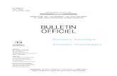 bulletIn offIcIel - Minister of the Interior · BULLETIN OFFICIEL DU MINISTÈRE DE L’INTéRIEUR MAI 2009. – INTéRIEUR 2009/5 – Texte 1/16 – Page 2 – prise en compte de