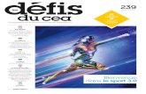 Bienvenue dans le sport 3 - CEA - Accueil · À noter : le CEA-Leti est associé à l’un des 10 grands prix sélectionnés, le projet DiamFab (institut Néel-CNRS), pour lequel