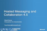 Hosted Messaging and Collaboration 4download.microsoft.com/documents/rus/events/materials/...v.2 Решение Hosted Messaging And Collaboration это корпоративные
