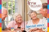 LeP tit’ RILLIARD - Site Internet de la Ville de Rillieux-la-Pape · 2016-11-18 · Repas des aînés en juin qui rencontre un succès important depuis 2015, nous ne recherchons