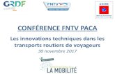 CONFÉRENCE FNTV PACAfntv-paca.fr/uploads/edito/ConfA-rence-FNTV-PACA-Innovations... · La loi de transition énergétique du 18 août 2015 et son décret d’appliation du 11 janvier