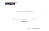 Licence Économie et Gestionlycee-delacroix-maisons-alfort.fr/images/Documents.pdf/... · 2013-10-23 · Trois dominantes en 1 ère et 2 ème années (L1 et L2), à partir du deuxième