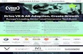 Drive VR & AR Adoption, Create Growth...showcasing the best immersive content and breakthrough solutions. So if you’re serious about creating, distributing and monetising the best