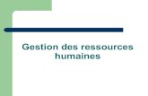 Gestion des ressources humaines - FSJES cours · Gestion des ressources humaines. ... Émergence et évolution de la fonction Partie 2 : La fonction des ressources humaines Partie