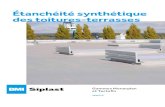 Étanchéité synthétique des toitures-terrasses · particulièrement adaptées aux toitures de grande surface. Les dimensions des rouleaux - de 1,06 m à 2,12 m - s’adaptent en
