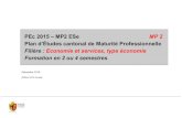 Filière - GE.CH – République et canton de Genève · PDF file PEc MP 2015 – ECONOMIE ET SERVICES, TYPE ECONOMIE ESe MP2 INTRODUCTION 5/182 1. INTRODUCTION 1.1. Le PEc MP Conformément