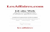LesAffaires - TC Tra   est le premier site Web de contenus et de services d¢â‚¬â„¢affaires