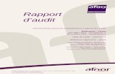 R Rapport d’audit · ISO 9001 2015 Surveillance 2 ISO 14001 2015 Surveillance 2 Commentaires sur la proposition du responsable d’audits L’ensemble des exigences mentionnées