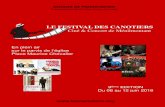 LE FESTIVAL DES CANOTIERS Ciné & Concert de Ménilmontantlescanotiers.org/IMG/pdf/dossier_de_presentation... · Mohamed Fellag. Du 06 au 12 juin, ce sera l’occasion de revivre,