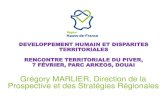 DEVELOPPEMENT HUMAIN ET DISPARITES TERRITORIALES …piver-hauts-de-france.org/wp-content/uploads/2019/02/Developpeme… · Recommandation de la commission Stiglitz-Sen-Fitoussi (2009)