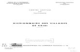Dictionnaire des villages de Kribihorizon.documentation.ird.fr/exl-doc/pleins_textes/...No 27 Fasc. 8 Dictionnaire des villages du Nyong et Kellé 51 p. Février 1966 SH. No 28 Fasc.