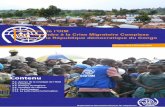 Stratégie de l’OIM pour répondre à la Crise ... · humanitaires de la crise actuelle. En s’appuyant sur sa présence de ter-rain avec des sous-bureaux à Goma, ... nitaire