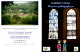 L’atelier vitrail Dossier pédagogiquevuesdelaclasse.e-monsite.com/medias/...vitrail.pdf · L’architecture gothique et l’émergence de l’art du vitrail. A partir du XIIIe