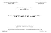 Dictionnaire des villages du Nyong et Soohorizon.documentation.ird.fr/exl-doc/pleins_textes/...Fasc. 2 Dictionnaire des villages du Dia et Lobo, 89 p. Juin 1965 SH. n 22-Fasc. 3 Dictionnaire