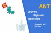 ANT Journée Régionale Normandie...Connaître la réglementation relative à la mise à disposition d'un accès WIFI légal Mettre en place un hotspot dans une structure et/ou réseau
