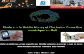 Etude sur le Mobile Money et l’inclusion financière ... · PDF file Etude sur le Mobile Money et l’inclusion financière numérique au Mali. 2 Rencontres des acteurs ... Les opérateurs