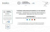 THÉORIE ORGANISATIONNELLE DE BERNE - une …...EN OPTION : Certification «Praticien T.O.B Ingénierie de la facilitation» de l’EATO - Académie du Changement en Organisation 3