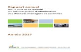 Rapport annuel sur le prix 2017 - SMITED79 · Rapport annuel sur le prix et la qualité du service public d’élimination des déchets ménagers et assimilés Année 2017 ZAE de