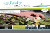 LesDits de Mauves - Mauves-sur-Loire€¦ · Les Dits de Mauves n°83 / Mars 2016 Les Dits de Mauves n°83 / Mars 2016 .7 On parle de La bibliotheque George Sand Vendredi 11 mars