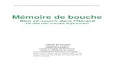 Mémoire de bouche - pierresvivespierresvives.herault.fr/sites/default/files/catalogue...Dans le cadre de la politique Haute Qualité Alimentaire menée par le département de l’Hérault