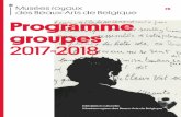 FR Programme groupes 2017-2018 · Téléchargez la brochure complète, chaque thème y est décrit (clic : education) Sommaire 6 L’école au musée de la 3ème maternelle à la