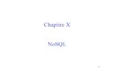 Chapitre X NoSQL - Montefiore Institute · 2020-01-29 · BD NoSQL - Implémentation • Tables hash distribuées: – Les paires (clé, valeur) sont réparties sur les différentes