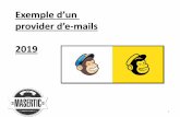Exemple d’un provider d’e-mails 2019olconseils.fr/wp-content/uploads/2019/02/Mailchimp2019.pdf · Pas possible en version gratuite, les emails AUTOMATION permettent de programmer