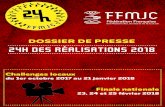 24H DES RÉALISATIONS 2018 - FFMJC · Ces « 24 h » se sont déroulées dans 10 MJC de France, en 2014-2015 et en 2015-2016. Les équipes ayant obte- ... remise des clés et installation