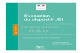 Evaluation du dispositif JEI - entreprises.gouv.fr...récemment, par la loi de finances pour 2004, le dispositif JEI offre aux PME de moins de huit ans et dont les dépenses en R &