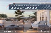 RAPPORT SEMESTRIEL 2019/2020 - Capelli Immobilier · 2020-02-04 · 2 Rapport Semestriel 2019/2020 CAPELLI (6,5) 2,8 Le groupe a mené une ampagne dahat sur le semestre lui permettant,