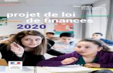 projet de loi de finances 2020 - Education.gouv.fr · En outre, afin de favoriser la scolarité en internat, le montant de la prime d’internat est revalorisé en fonction des échelons