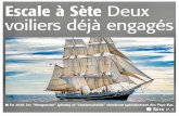 escaleasete.com · Escale à Sète 12 M€ de retombées en 2018 Selon une étude menée par la CCI Hérault, l'événement a boosté I'économie locale. v. SÈTE P. 3