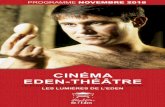CINÉMA EDEN-THÉÂTREedencinemalaciotat.com/wp-content/uploads/2019/08/... · 2019-09-09 · AVEC SERGI LOPEZ Dans le cadre du 17e festival du cinéma espagnol de Marseille CineHorizontes