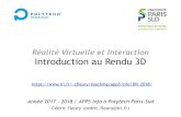 Réalité Virtuelle et Interaction Introduction au Rendu 3D · intensité dans toutes les directions 34. Mise en situation : RVI / Cédric Fleury - APP5 Info à Polytech Paris-Sud