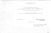 CONTRIBUTION§ A L'HISTOIRE DU SÉNÉGALhorizon.documentation.ird.fr/exl-doc/pleins_textes/... · 2013-10-16 · CAHIERS DU C.R.A. no 5 CONTRIBUTION§ A L'HISTOIRE DU SÉNÉGAL sous
