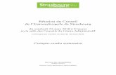 Réunion du Conseil de l’Eurométropole de Strasbourg€¦ · correspondante et à mettre en uvre la délibération. Adopté 6 Stratégie digitale de l’Eurométropole. Il est