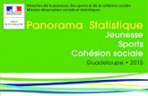 Direction de la jeunesse, des sports et de la cohésion ...guadeloupe.drjscs.gouv.fr/.../IMG/pdf/panorama_statistique-2015.pdf · Guadeloupe • 2015 Direction de la jeunesse, des