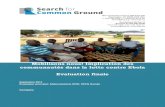 Mobilisons nous! Implication des communautés dans la lutte … · 2016-11-01 · -Phase de rapportage : premier draft du rapport : du 28 Octobre au 02 Novembre 2015 et rapport final