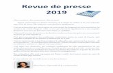 Revue de presse 2019 - recherches-solidarites.org › wp-content › ... · 3 DON D’ARGENT Communiqué de presse La générosité des Français, 24ème édition, 2 décembre 2019