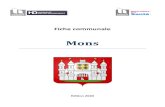 Mons - Agence de Développement de l'Economie et de l ... · Au 1er janvier 2019, la commune de Mons comptait 95 613 habitants (51,4 % de femmes et 48,6 % d’hommes) soit une densité