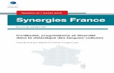 Synergies France - Gerflint · Numéro 10 /Année 2016 REVUE DU GERFLINT 2016 GERFLINT Continuité, pragmatisme et diversité dans la didactique des langues-cultures Coordonné par