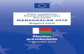 Union européenne Mission d’Observation Electorale · PDF file 2019-04-24 · RESUME L’élection présidentielle s’est déroulée les 7 novembre et 19 décembre 2018 et a été