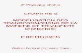 CHAPITRE 3 MODÉLISATION DES TRANSFORMATIONS DE LA …physicus.free.fr/seconde-2019/pdf/2D-PC-CHAP_03... · 2020-05-09 · d’énergie qui a lieu lors du choc entre le grê-lon et