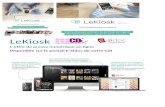 LeKiosk - e-monsitecdi66.e-monsite.com › medias › files › lekiosk-1.pdfle moteur de recherche de votre portail e-sidoc avec accès aux archives. Il permet : de faire des points