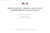 cueil des Actes Administratifs - Aude€¦ · IDCC : 9111 ... de la formation professionnelle et de développement des entreprises de l’Aude à compter du 1er janvier 2010, VU la