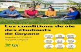 Les conditions de vie des étudiants de Guyane › wp-content › uploads › 2018 › 11 › rapport-complet.pdfdans les prochaines années. Comment le campus de Troubiran s’intègre-t-il