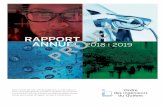 RAPPORT ANNUEL - Ordre des ingénieurs du Québecoiq.qc.ca/Documents/AGA2019/Projet_Rapport_annuel.pdf · J’ai le plaisir de vous soumettre, en votre qualité de Ministre de la