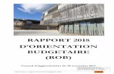 RAPPORT 2018 D’ORIENTATION BUDGETAIRE (ROB) · CAN -Finances | rapport d’orientation budgétaire 2018 5 1.1.2. France : Un léger rebond de croissance économique en 2017 Soutenu
